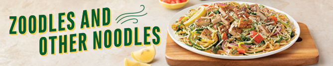 Zoodles and other Noodles